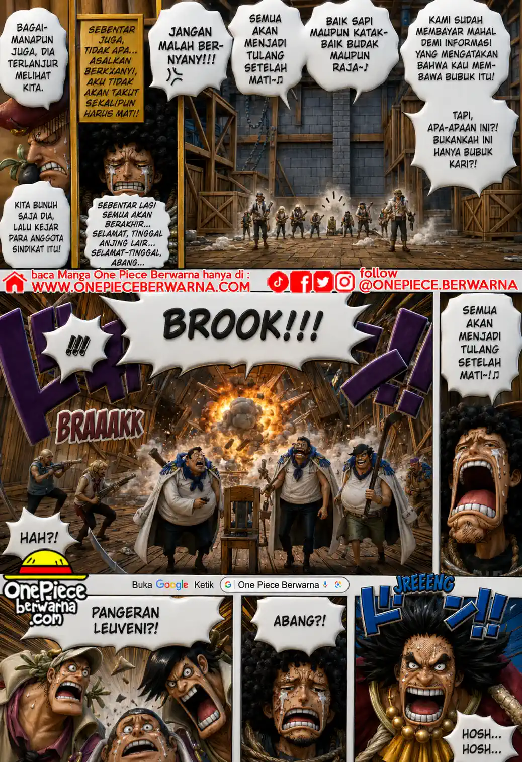One Piece berwarna 1184 1185 1186 bahasa indonesia